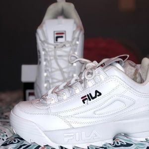 White FILA’s